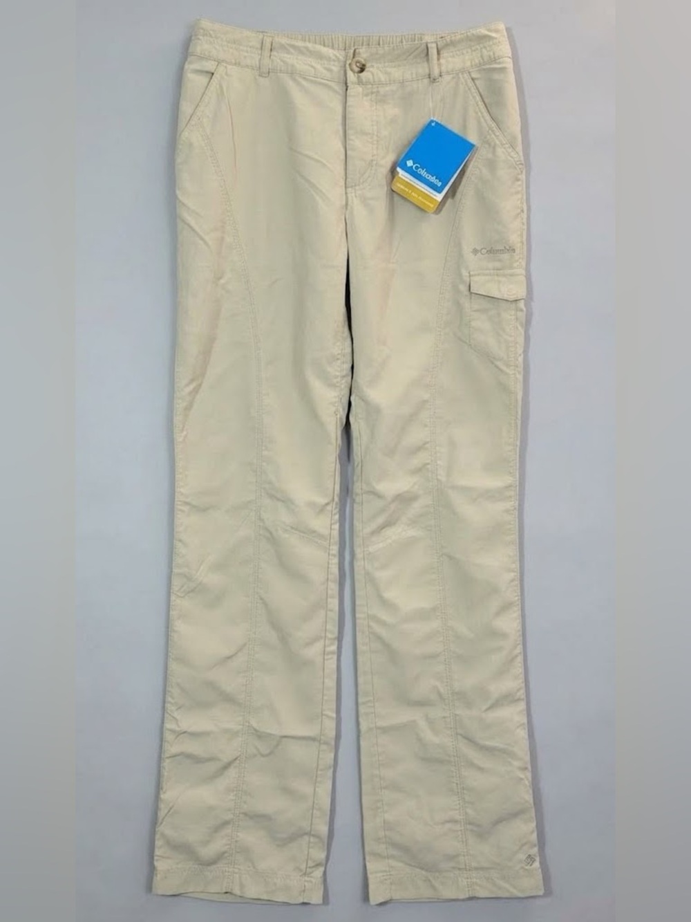 Columbia Bug Shield Full Leg Pants - Womens Plus Size 18W Regular - Fossil